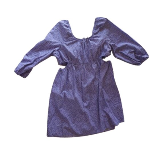 Short Floral Cotton Dress Size 4X (fits 3X) NEW NWT - Picture 6 of 6